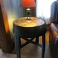 End Table Made from Authentic Whiskey Barrel