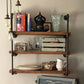 Industrial Floating Wall Shelves - Three Tier