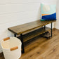 Entryway Bench with Shoe Rack